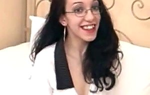 Fuck her then jizz on her glasses