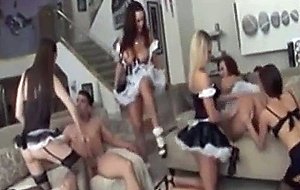 Maids fucked in a group