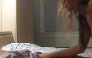 Awesome girlfriend sucking cock