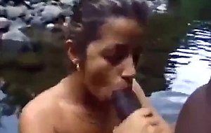 Hazel fucked by the river