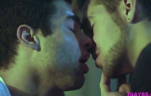 Horny anal sex with hunk studs Dante Colle and Lucas Leon