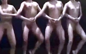 Naked asian ballet