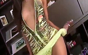 Ivy black stripping in zipper dress