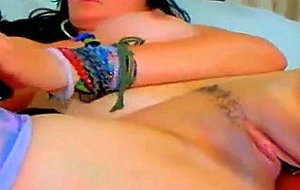 Hot latina webcam girl masturbates<->
