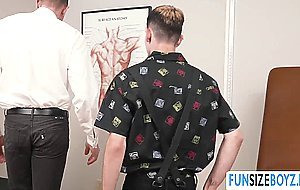 Gay Eli gets checkup and fucked by Dr
