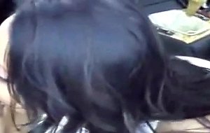 Stripper butt fuck in the car