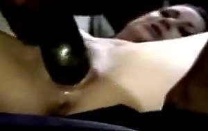 Good looking babe gets fucked by a long black cock