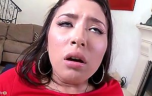 Daisy summers rolling her eyes as she takes a big cock in her cunt