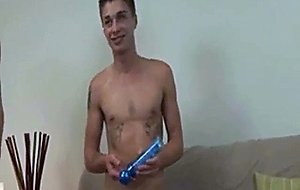 Straight amateur hunk gets fucked for some money