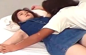 Asian redhead sex doll gets her sweet body licked