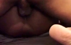 Ebony beauty blows and get fucked by big black lover