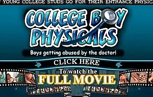 College Boy Physicals - Austin Anal Exam - Shoot 10-29-09
