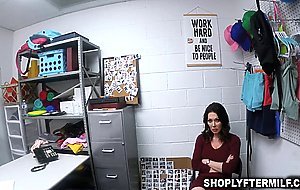 Officer bangs this milf shoplifter Rayveness in the office