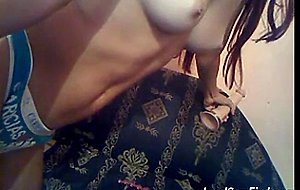 Latina Webcam: Indian Looking Chick Loves Anal Pt.1