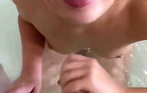 Hot Tub Cock Blowing