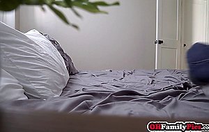 Stepbro recorded stepsis masturbate but she caught him and sucked his dick
