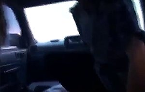 Amateur russian couple sex in the car