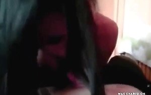 College girl almost pukes when he cums in her mouth