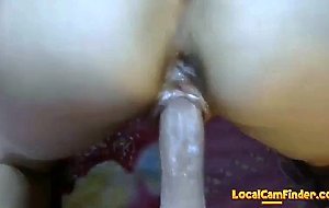 Couple deep throat and anal sex on cam