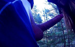 Fucked sweety girl in the forest. Dont cum inside me daddy!