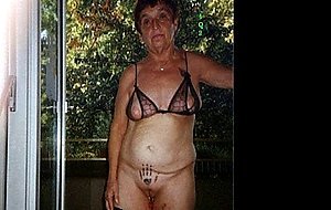 ILOVEGRANNY Amateur Grannies Playing Solo Nasty Pictures