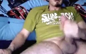 Italian Str8 Guy with Big Dick & Nuts Shoots a Load #142