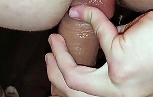 Destroying my unshaved hairy asshole with my new 21cm dildo