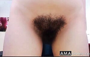 Webcam hairy bush bealtiful,1