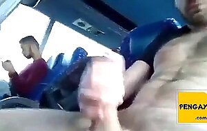 Masturbation on bus