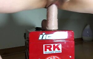 Riding Her Big Toy Part 2 - Mature Chunky Asian