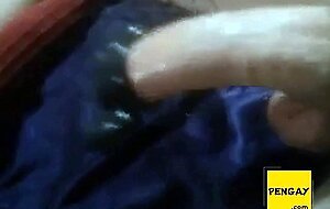 Uncut cock cums with trinity vibes cock head vibrator