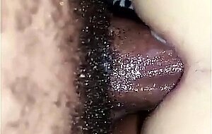 Slut being fucked full of cum which goes everywhere