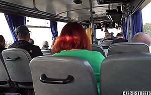 Czech streets e139, lucie, luxurious milf fucked in a public bus