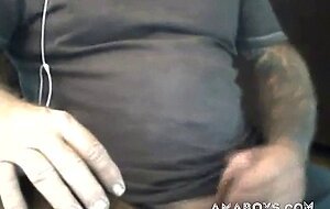 Daddy get cum in his belly