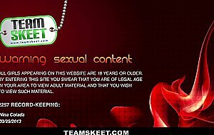 Team skeet, honey sex session with teen babe nina colada