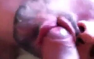Buddy sucking my cock and balls and I cum on his face