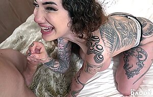 Arabelle raphael enjoys rough anal sex and swallowing cum in hd