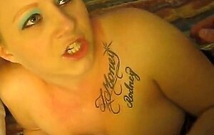 Bakersfield Thick White Trash Hooker Cum In Mouth