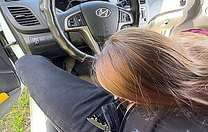 Emilia shot, risky sex with a beauty. fucked in the woods by the car and cum on the ass
