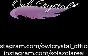 Owl crystal, owlcrystal and solazola had a good evening together