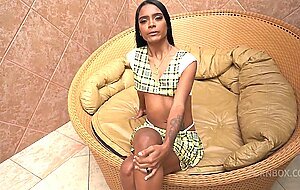 1.50m slim petite young brazil indian gets fucked very intense by 2 bbcob049 2