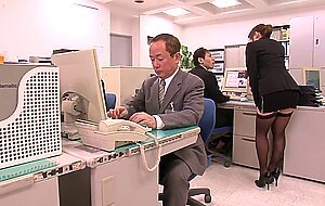 Hitomi tanaka, office slut