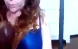 Ginger deepthroat with bbc