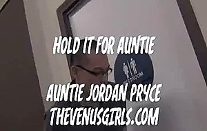 Always Get Aunties Permission - Mean Ballbusting Auntie Jordan