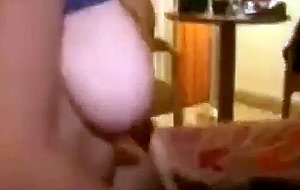Horny cuckold video of a busty wife