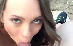 Ex girlfriend sucking dick and fucked point of view