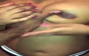 Busty indian teen wife plays with huge tits 720p