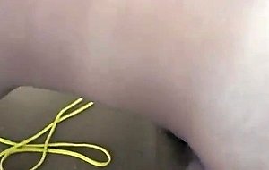 Very sexy asian teen with a huge ass loves the stimulation